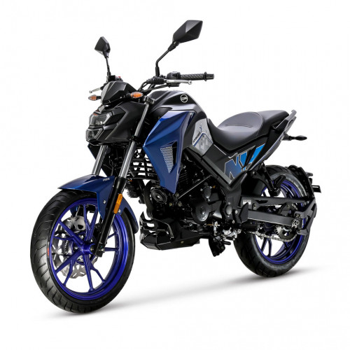 NH-X 125 ABS BLEU/NOIR MAT E5