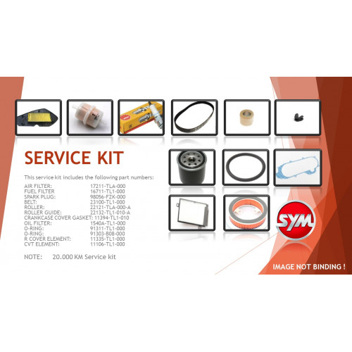 SERVICEKIT MAXSYM 508 20K