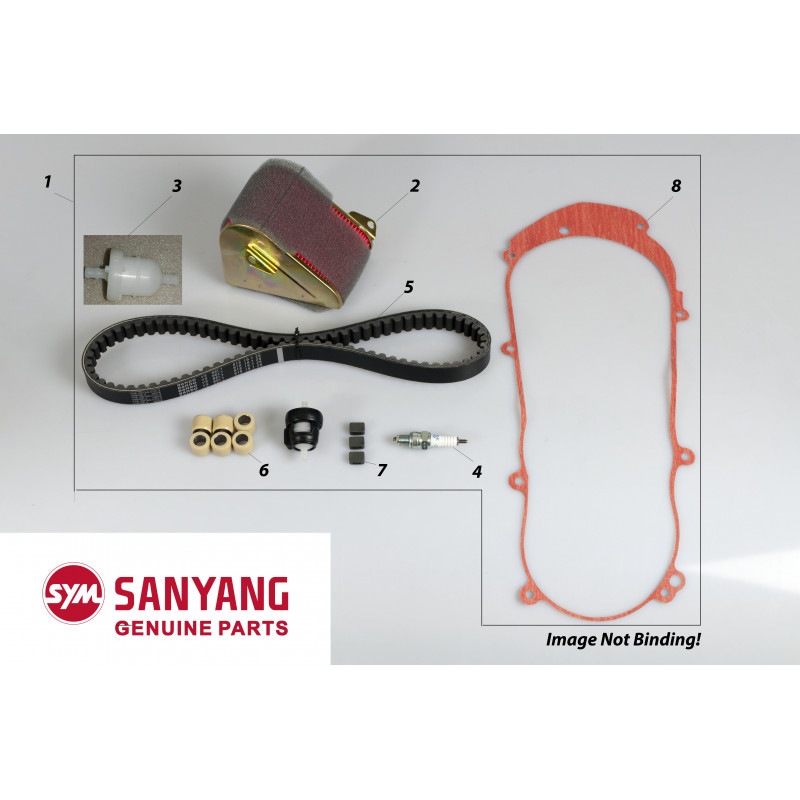 SERVICE KIT 50CC ORBIT II TS/JET4 R50