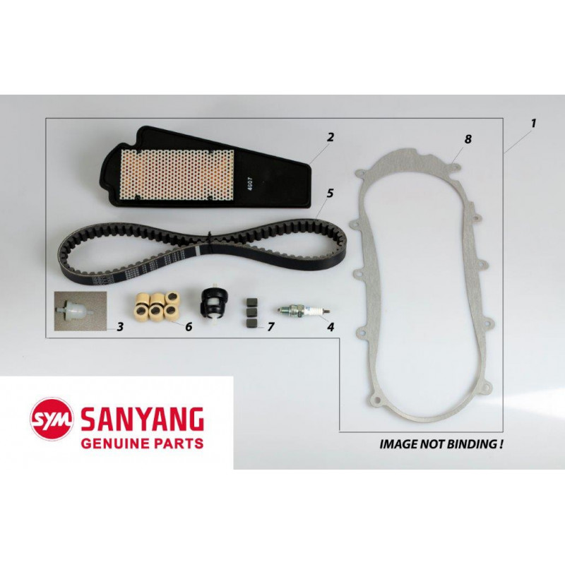 SERVICE KIT 50CC X'PRO/JET 4 (25KM)