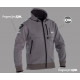 ATOM HOODIE GREY SYM M