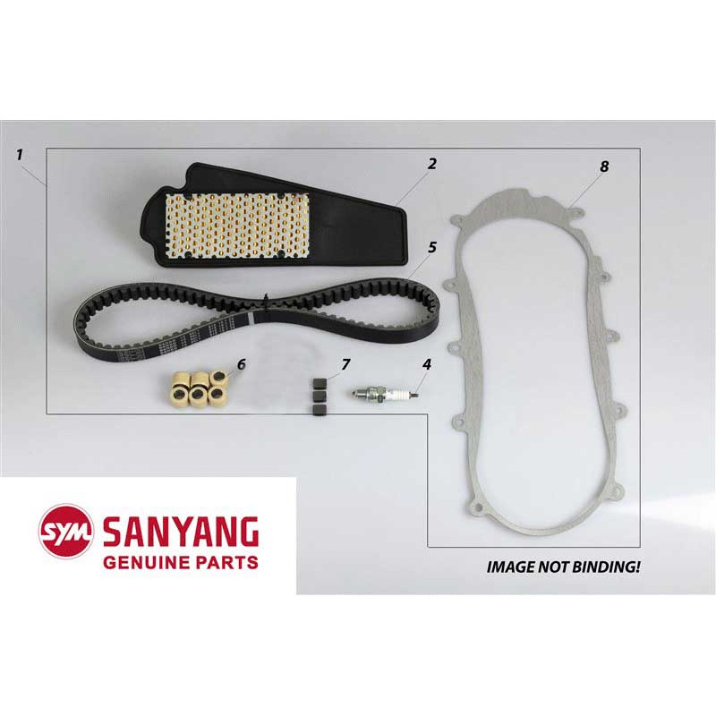 SERVICE KIT JET14 50CC 45KM/H E5