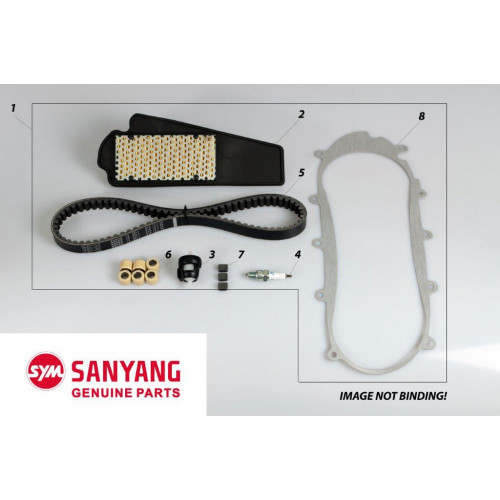 SERVICE KIT JOYRIDE125 LA12W/LD12W/LF12W