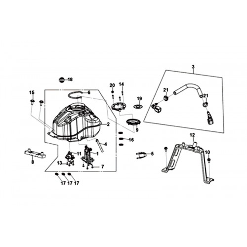 FUEL TUBE ASSY