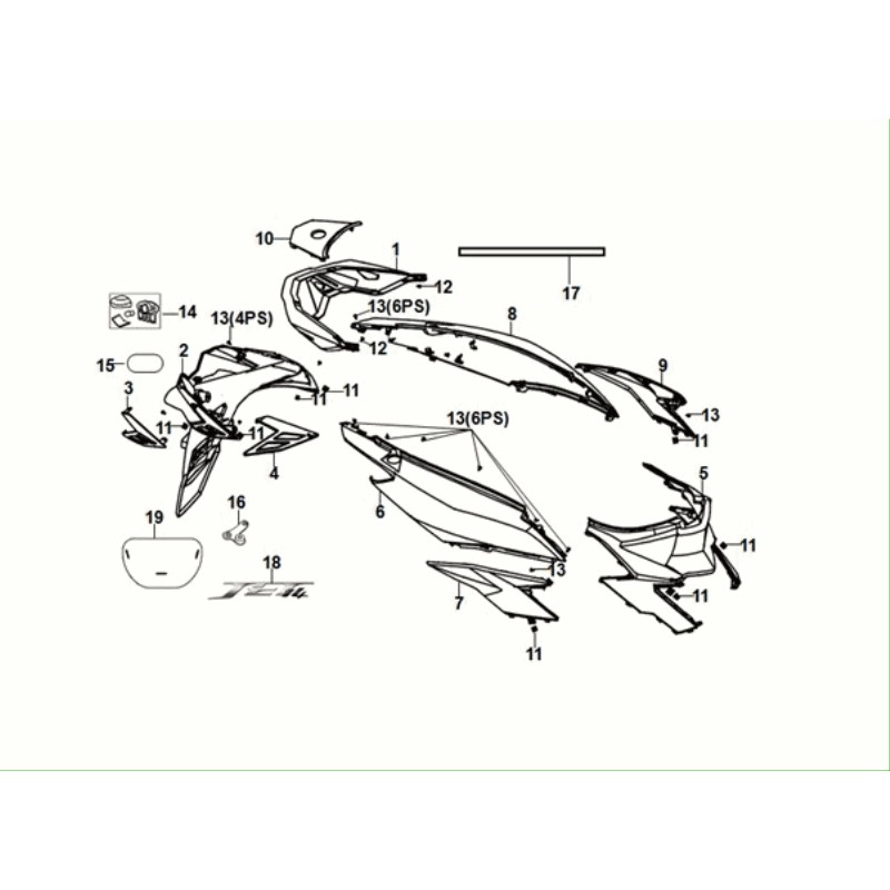 FLANC GAUCHE GY-7547UL