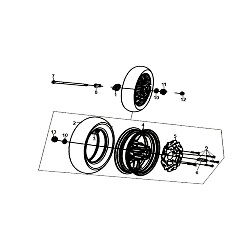 FR. CAST WHEEL